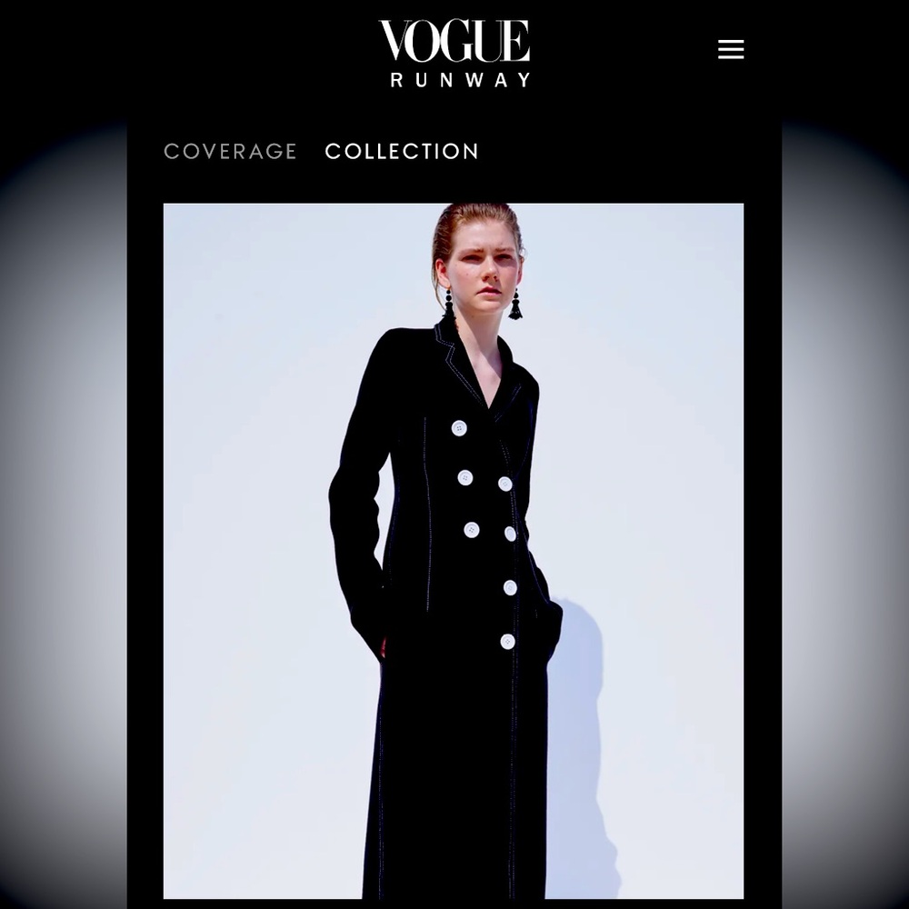 Celine Wool Trench FW2015